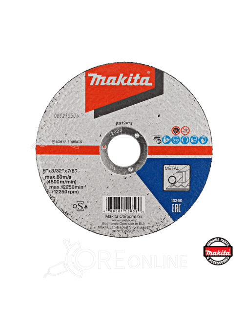 Disco taglio metallo 115 mm Makita® P-53001
