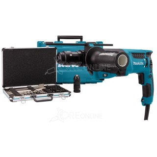 Makita® Tassellatore SDS-PLUS HR2631FT12 AVT + 17 SCALPELLI D-42444