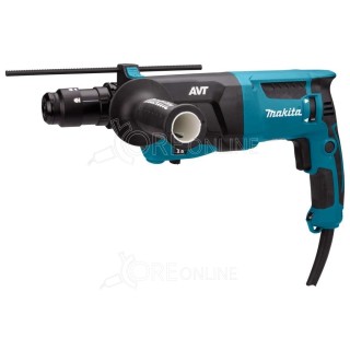 Makita® Tassellatore SDS-PLUS HR2631FT12 AVT + 17 SCALPELLI D-42444