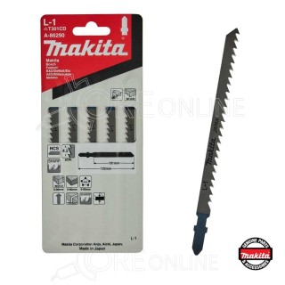 Pacco 5 lame Makita® L-1 A-86290 (Legno - Plastica)