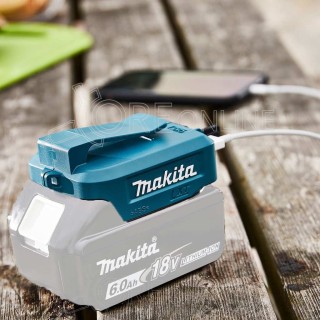 Adattatore USB a batteria Makita DEBADP05