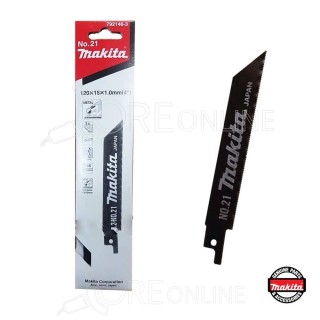 Pacco 5 lame Makita® 120 x 0,9 - 792146-3  (Metallo - Acciaio)