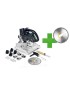 Troncatrice a batteria per listelli SYMMETRIC SYMC 70 EB-Basic Festool®578180 (Edizione MT)