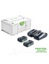 Kit energia Festool® 577109 ( 2 X batterie 18V 4Ah HPC-ASI + TCL 6 DUO )