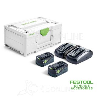 Kit energia Festool® 577707 ( 2 X batterie 18V 5Ah ASI + TCL 6 DUO )