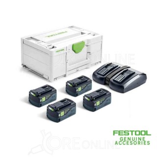 Kit energia Festool® 577709 ( 4 X batterie 18V 5Ah ASI + TCL 6 DUO )