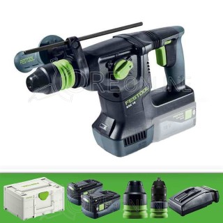 Tassellatore batteria tre funzioni SDS-PLUS KHC 18 5,0 EBI-Plus Festool® 577448