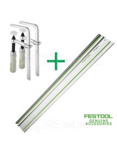 Binario guida da 1400 mm FS 1400/2 + 2 morsetti Lt Edt FSZ Festool® 578422