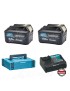 Kit Energia Makita 197641-2 (2x Batterie 12V 4Ah + DC10SB)