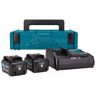 Kit Energia Makita 197641-2 (2x Batterie 12V 4Ah + DC10SB)