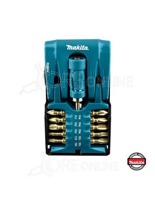 Set 11pz inserti IMPACT GOLD + porta inserto Makita® B-30754