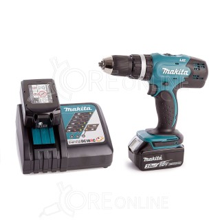 Trapano avvitatore con percussione Makita® DHP453RFE