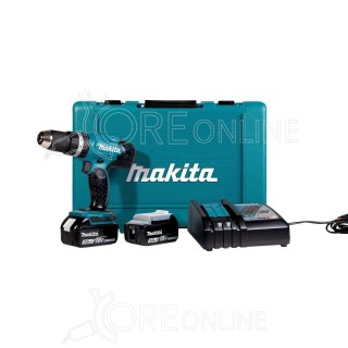 Trapano avvitatore con percussione Makita® DHP453RFE