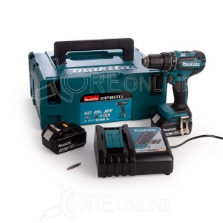 Trapano avvitatore con percussione Makita® DHP485RTJ