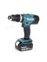 Trapano avvitatore con percussione Makita® DHP453RFX2 + valigetta con 96 accessori