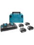 Kit energia Makita® 197626-8 ( 4 X batterie 18V 5Ah + DC18RD )