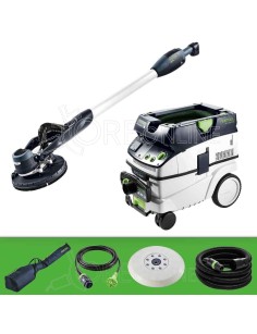 Set con levigatrice a stelo e aspiratore PLANEX LHS-E 225/CTL36-Set Festool® 575447 (571934 + 574960)