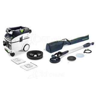 Set con levigatrice a stelo e aspiratore PLANEX LHS-E 225/CTL36-Set Festool® 575447 (571934 + 574960)