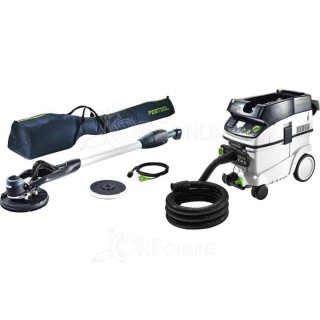 Set con levigatrice a stelo e aspiratore PLANEX LHS-E 225/CTL36-Set Festool® 575447 (571934 + 574960)