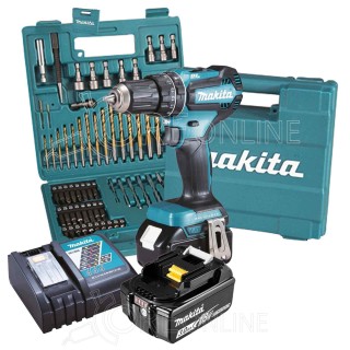 Trapano avvitatore con percussione Makita® DHP485FJX1