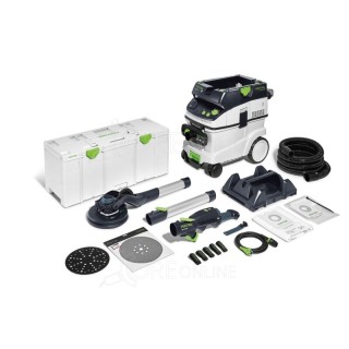 Set con levigatrice a stelo e aspiratore PLANEX LHS 2 225/CTL 36-Set Festool® 576696 (575990 + 574960 + 205274)