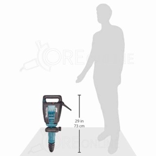 Martello demolitore Makita® HM1214C AVT SDS-MAX + PUNTA