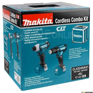 Kit trapano percussione e avvitatore Makita® CLX228SAX2