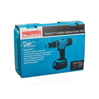 Trapano avvitatore con percussione Makita® DHP453RFE